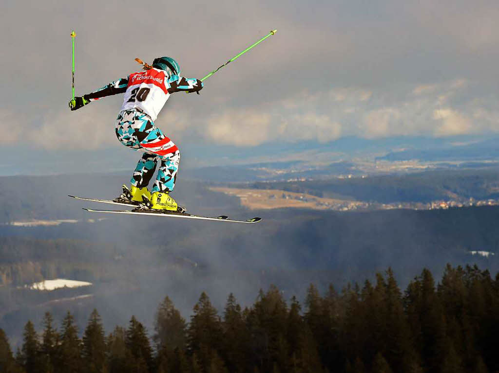 Skicross am Feldberg.