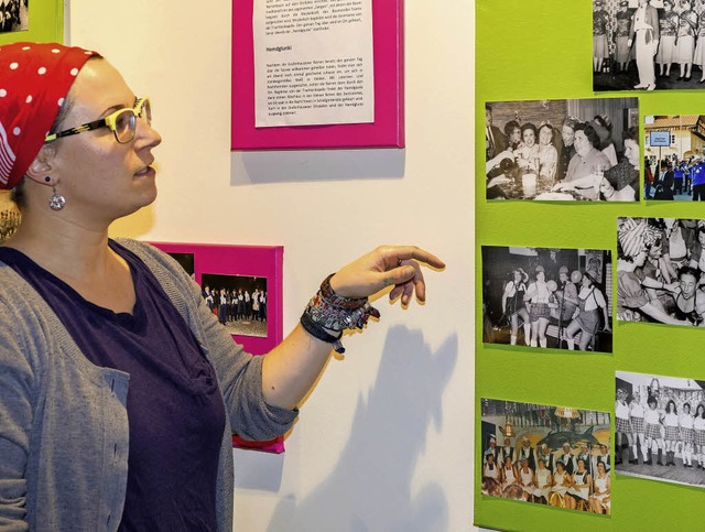 Fasnetausstellung &#8222;WahnSINNsZit&... geschichtlichen Teil der Ausstellung.  | Foto: Wilfried Dieckmann