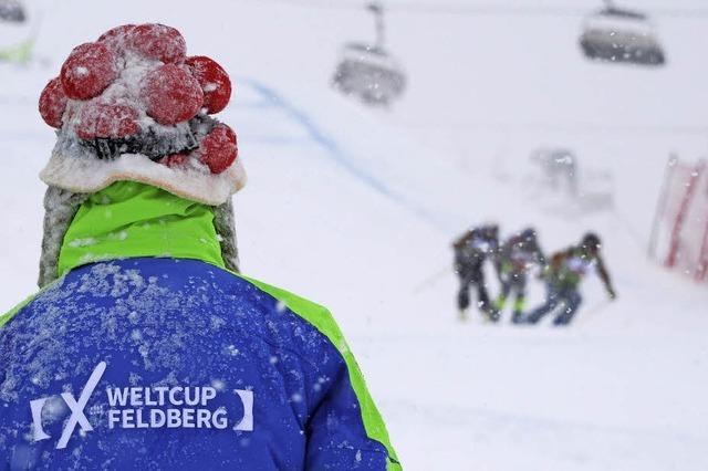 Skicross-Weltcup mit ein bisschen zu viel Wintermärchen