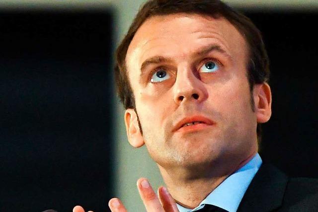 Macron rechnet sich Chancen fürs Präsidentenamt aus