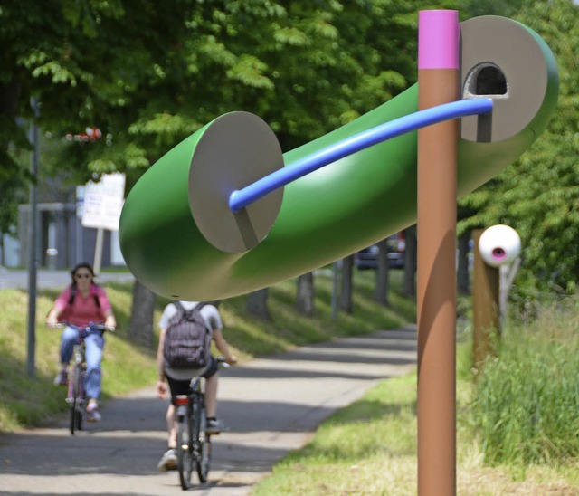 Darf im Programm nicht fehlen: der Rehberger-Kunstweg   | Foto: Lauber