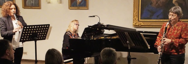 Trio Concertant in der Kornhalle: Iris...ag in der Breisacher Spitalkirche auf.  | Foto: Ilona Hge