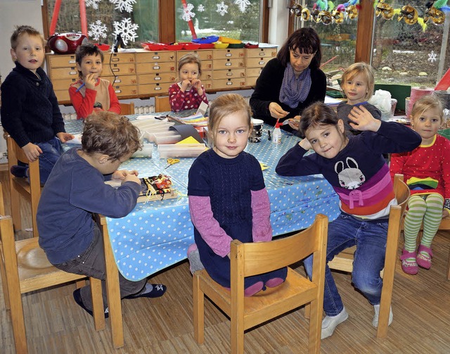 Schallbachs Kindergarten ist derzeit g...ch im kommenden Kindergartenjahr sein.  | Foto: Silke Hartenstein