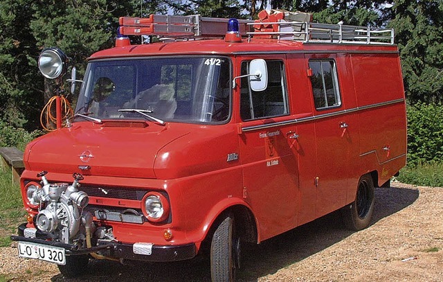 Ausgemustert: Der  Opel Blitz aus der Nachkriegszeit   | Foto: Feuerwehr