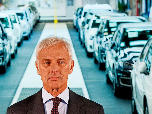 Verdient VW-Chef Matthias Mller was er an Gehalt bekommt?   | Foto: dpa