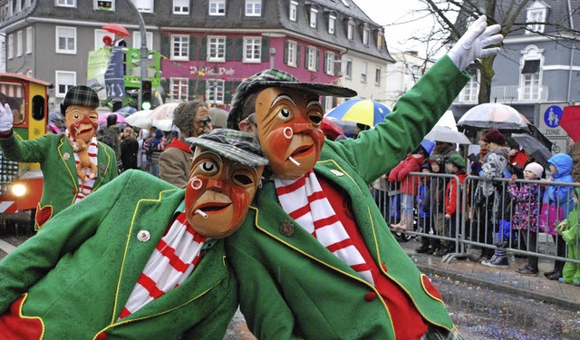 Latschari beim Fasnachtsumzug 2016   | Foto: Maja Tolsdorf