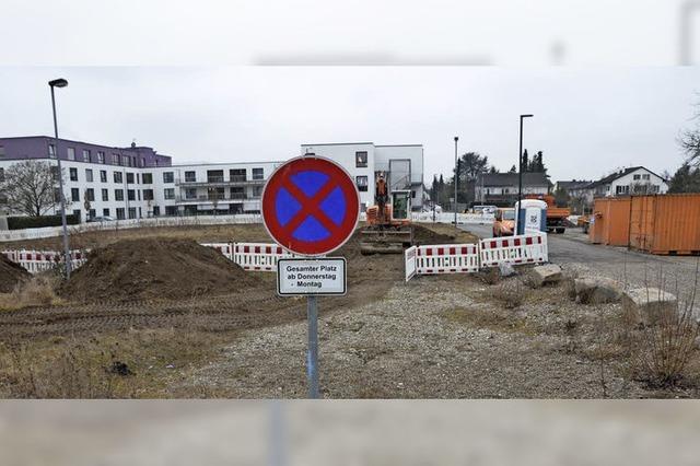 Parkplatz mit Beschrnkung