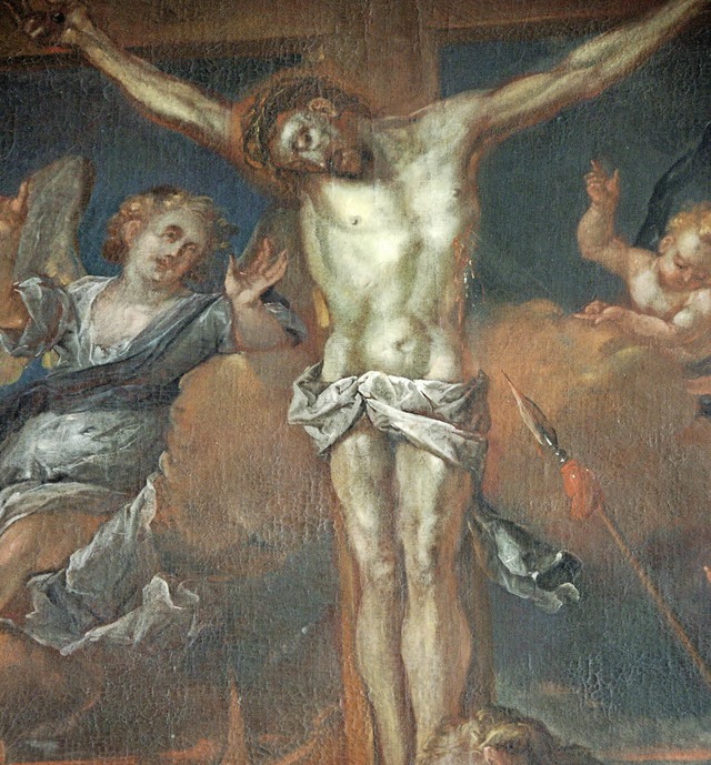 Die Leiden Christi &#8211; ein groes ...nst. Hier eine Szene aus St. Trudpert.  | Foto: Archiv-foto: Donner