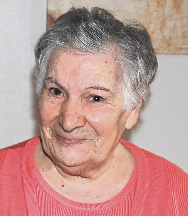 Angela Galasso feierte ihren 85. Geburtstag.   | Foto: David