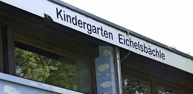 Ziel auch fr Kinder aus dem Stadtgebiet: Kindergarten Eichelsbchle  | Foto: Sylvia-Karina Jahn