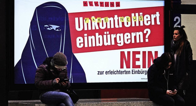 Die Schweiz stimmt ber erleichterte E... Auslndern der dritten Generation ab.  | Foto: AFP