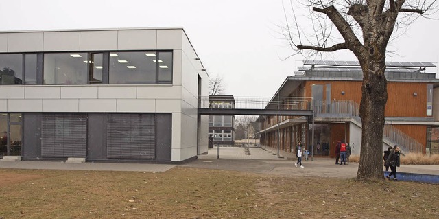 Der Herbolzheimer Schulkomplex mit Realschule und Werkrealschule.  | Foto: Michael Haberer