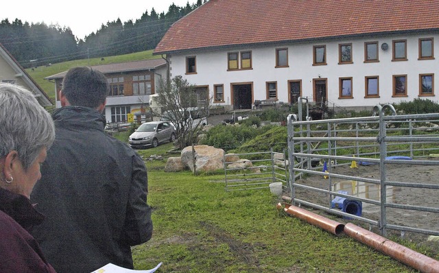 Der Reiterhof in Hierholz war schon me...ne Jauchegrube zu planen, verzichtet.   | Foto: Karin Steinebrunner