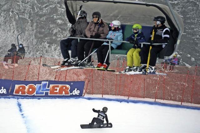 Snowboard-Cross-Weltcup am Feldberg
