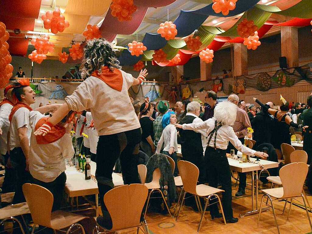 Eindrcke vom Zunftabend in Schwrstadt