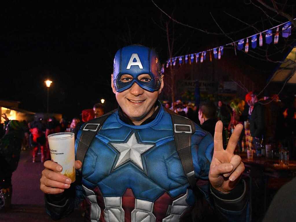 Auch dabei: Captain Amercia