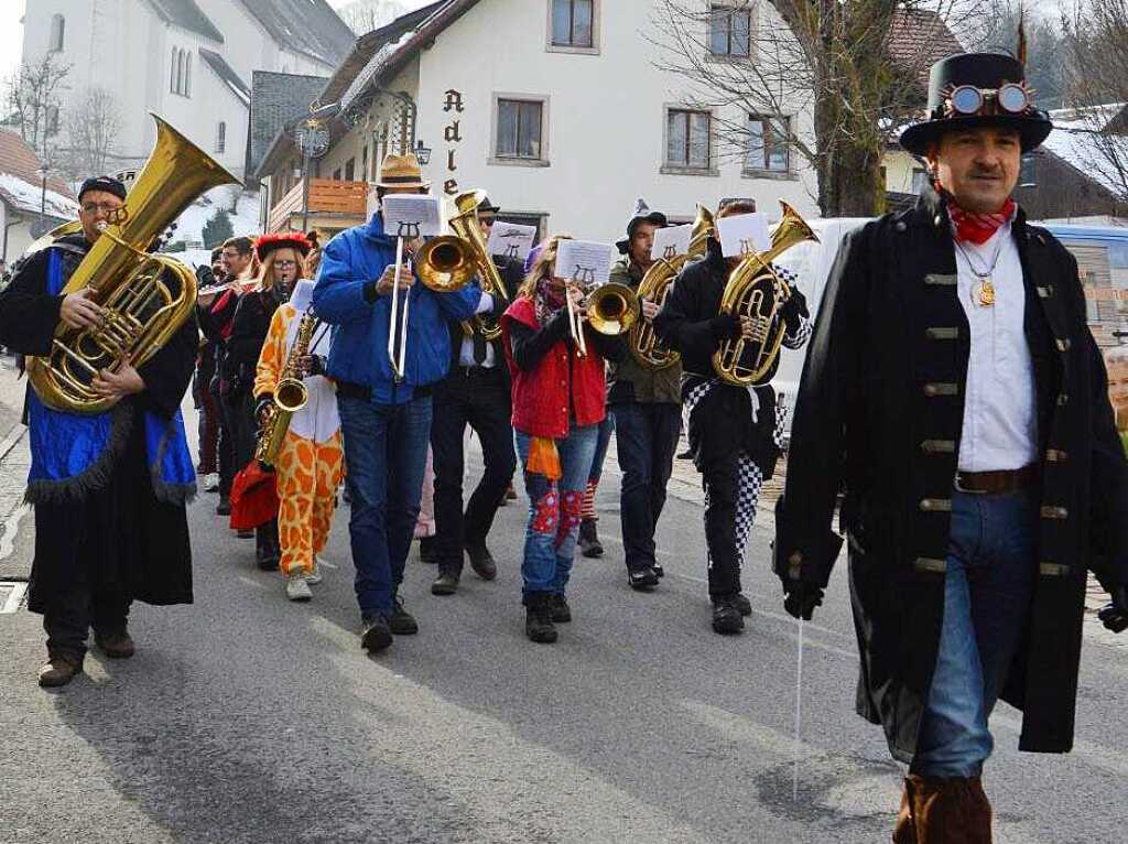 Beim Stllfscht Oben Er war schwer was los. Sandhya Hasswani hat es fotografiert.