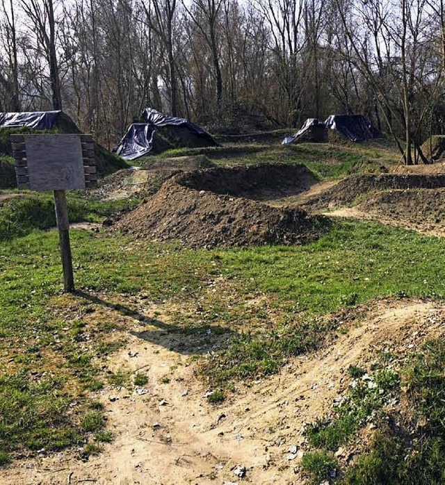 Der Dirtpark in Meienheim vor einem Jahr   | Foto: Privat