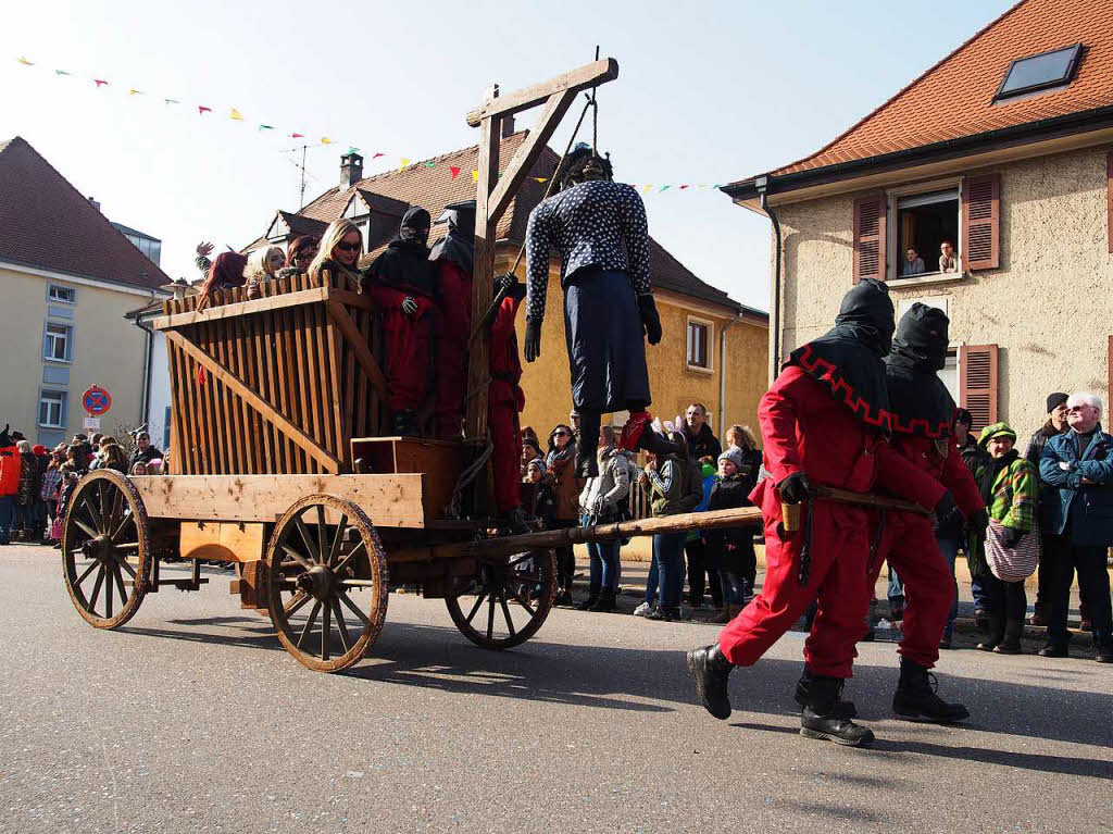 Eindrcke vom Narrentreffen der fnf Waldstdte in Rheinfelden