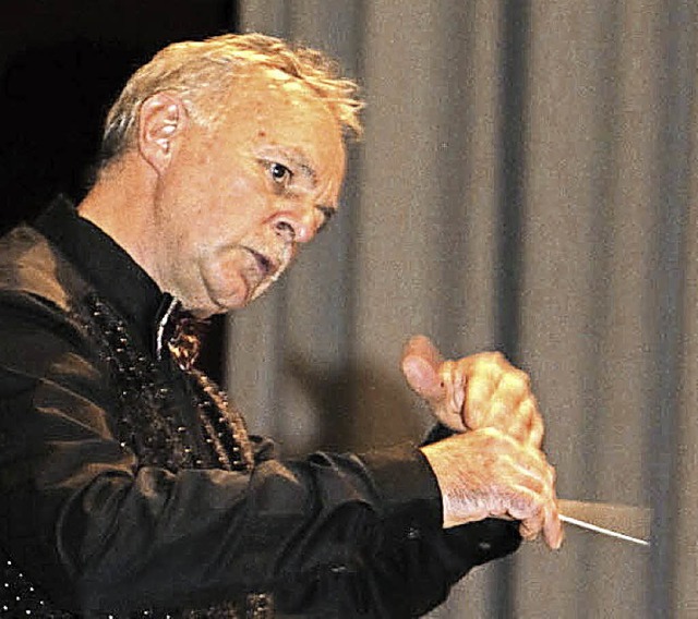 Als neuer Dirigent in Murg gut angekommen ist Robert Regsegger.   | Foto: Archivfoto: Kaiser