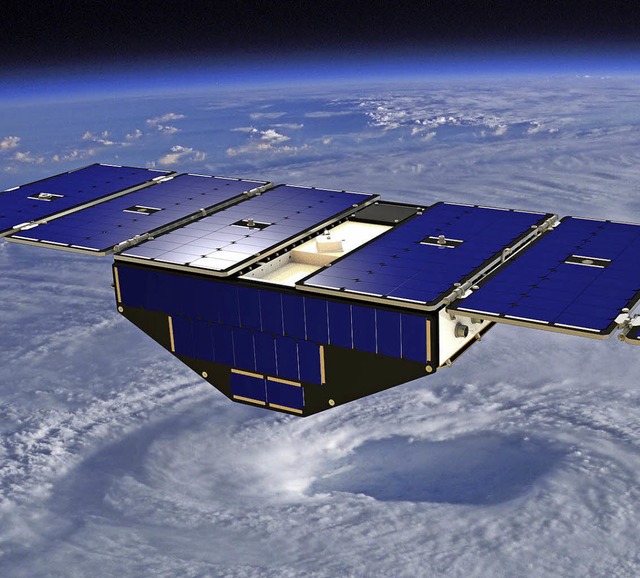So gro wie ein Schwan: US-Minisatellit   | Foto: DPA