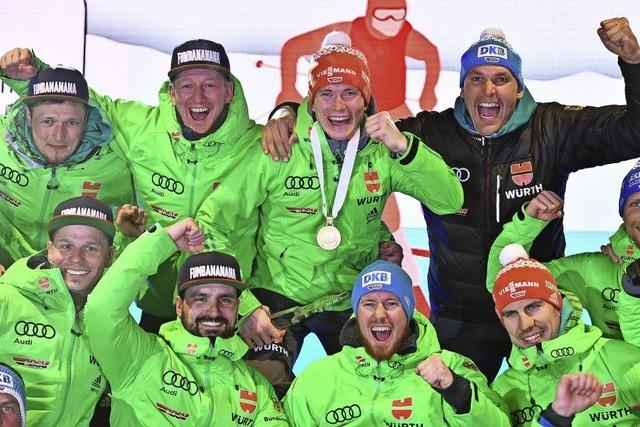 Biathlet Benedikt Doll aus Breitnau wird Weltmeister