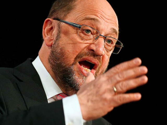 Unter Beschuss: SPD-Kanzlerkandidat Martin Schulz   | Foto: dpa