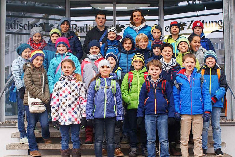 Klasse 4b der Emil-Thoma-Grundschule aus Freiburg (Foto: privat) Klasse 4b der Emil-Thoma-Grundschule aus Freiburg (Foto: privat)