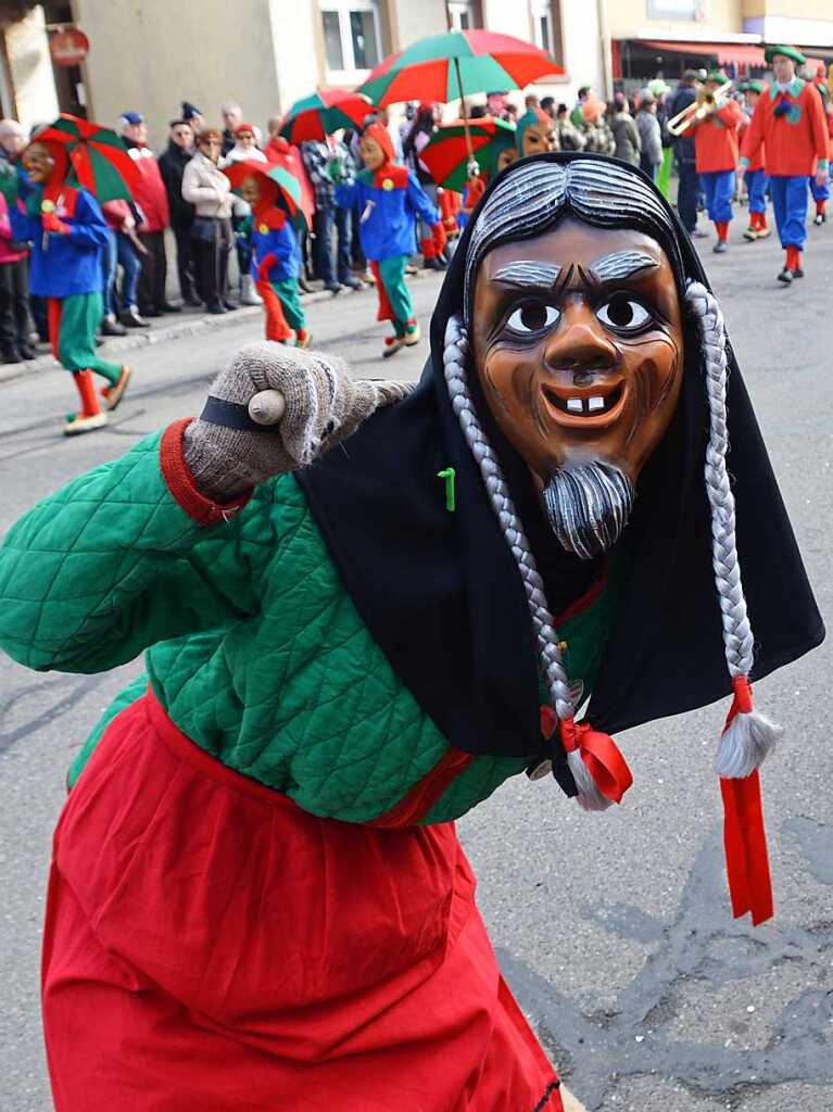 Impressionen vom Jubilumsumzug am Sonntag: Narrenzunft Schonach