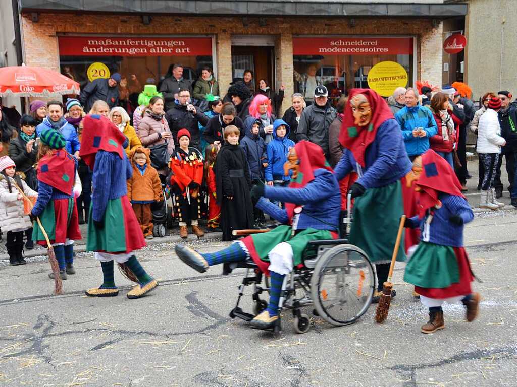 Impressionen vom Jubilumsumzug am Sonntag