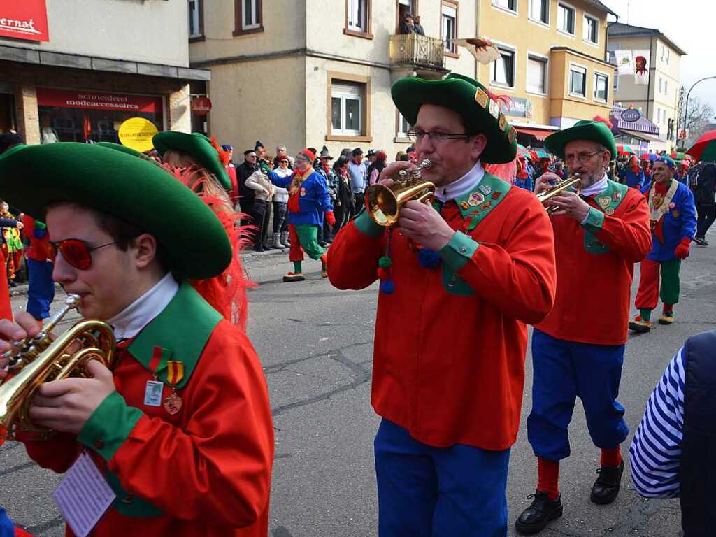 Impressionen vom Jubilumsumzug am Sonntag