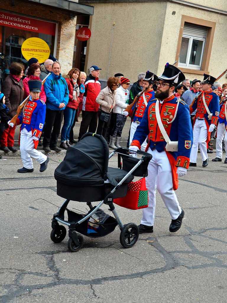 Impressionen vom Jubilumsumzug am Sonntag: Narrenzunft Kenzingen