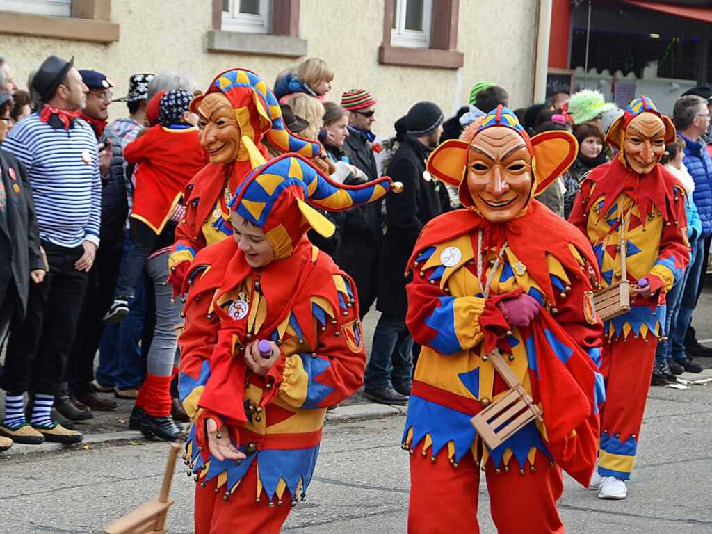 Impressionen vom Jubilumsumzug am Sonntag