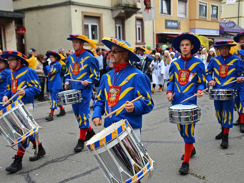 Impressionen vom Jubilumsumzug am Sonntag