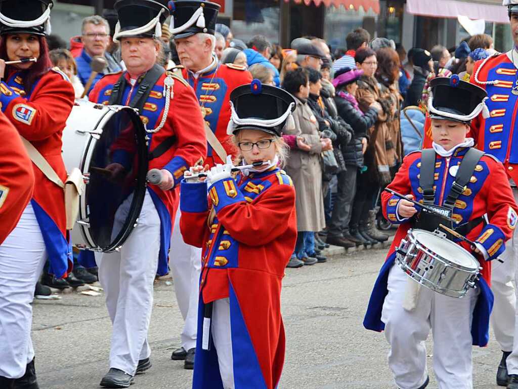 Impressionen vom Jubilumsumzug am Sonntag: Narrenzunft Kenzingen