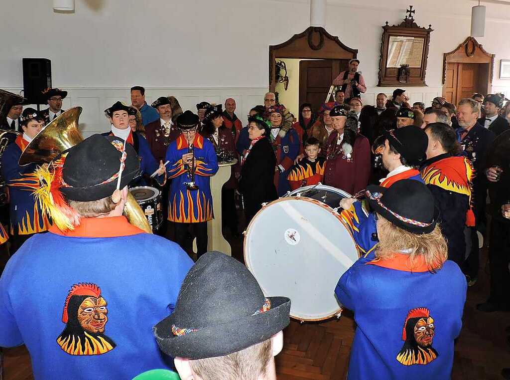 Zunftmeisterempfang im Rathaus