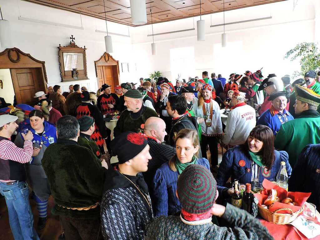 Zunftmeisterempfang im Rathaus