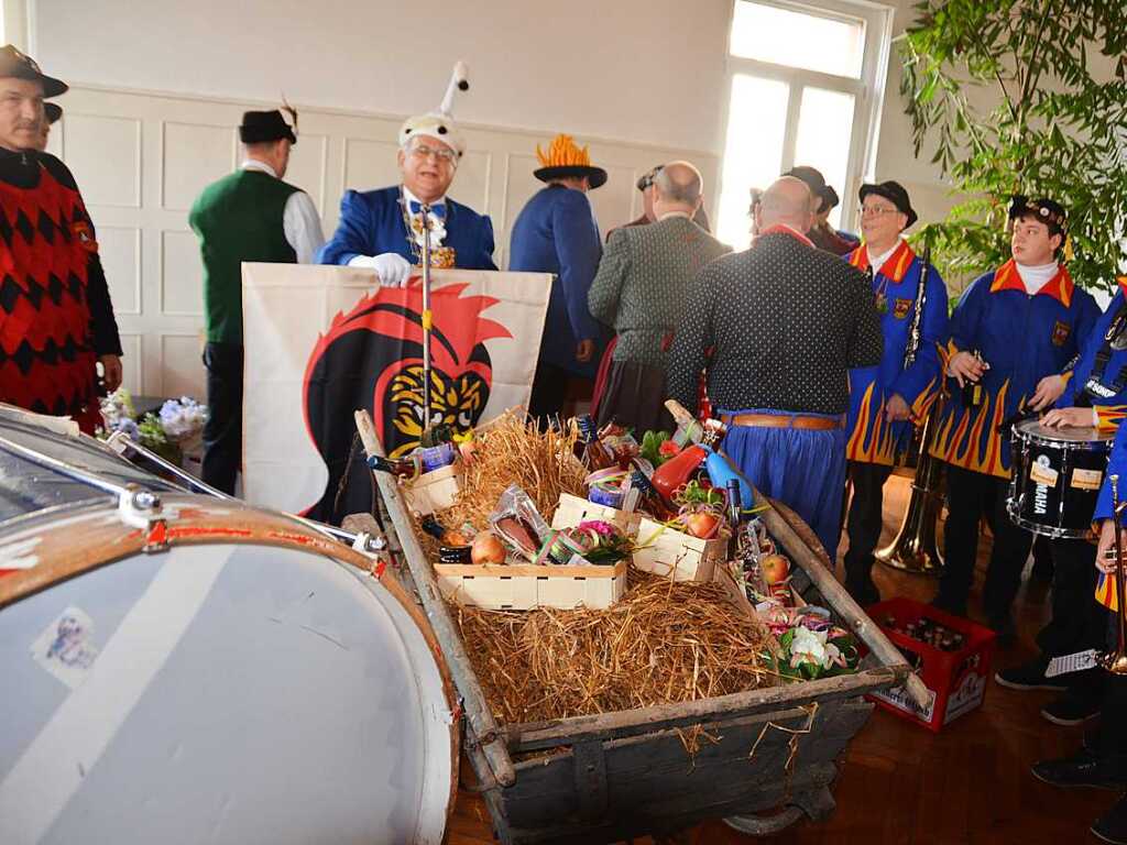 Zunftmeisterempfang im Rathaus