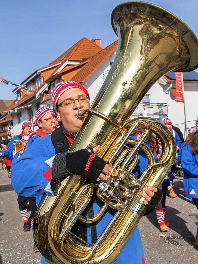 Ruberzunft Gndelwangen mit Musik.