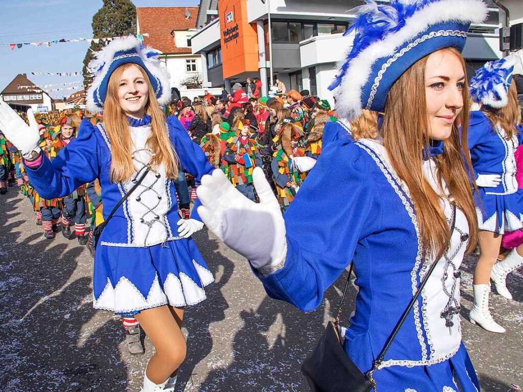 Galgenvogelzunft Grafenhausen mit Zunftballett