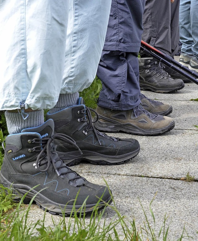 Am 25. Mrz knnen die Schuhe zum ersten Wandermarathon geschnrt werden.   | Foto: S. Hesser