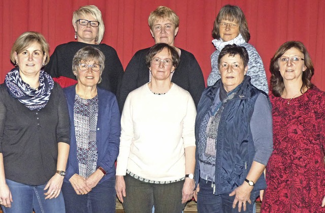 Der Vorstand der Landfrauen Berau (vor...ner. Auf dem Bild fehlt Jutta Kromer.   | Foto: Elisabeth Baumeister