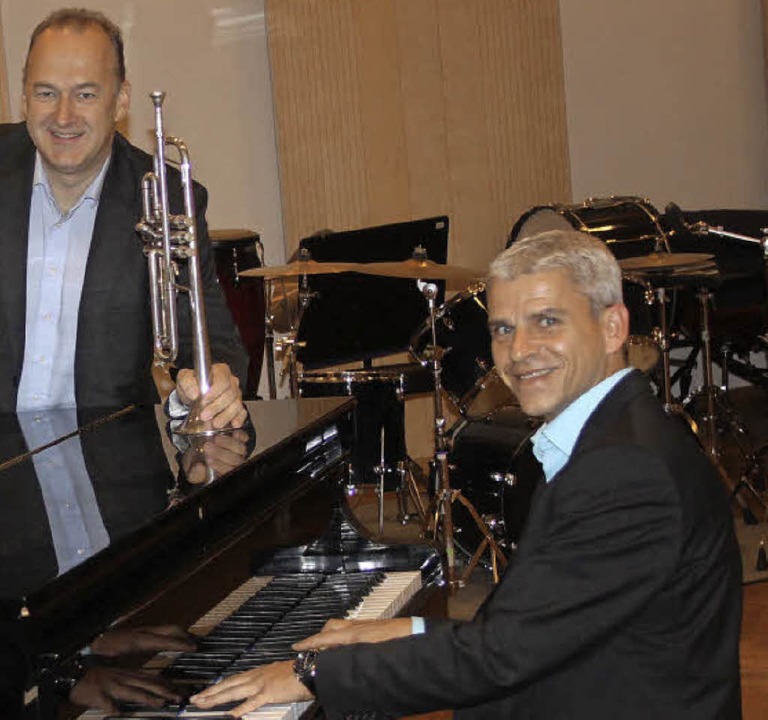 Musikalisch unterwegs: BDB-Prsident P...t BDB-Akademiedirektor Christoph Karle  | Foto: Privat