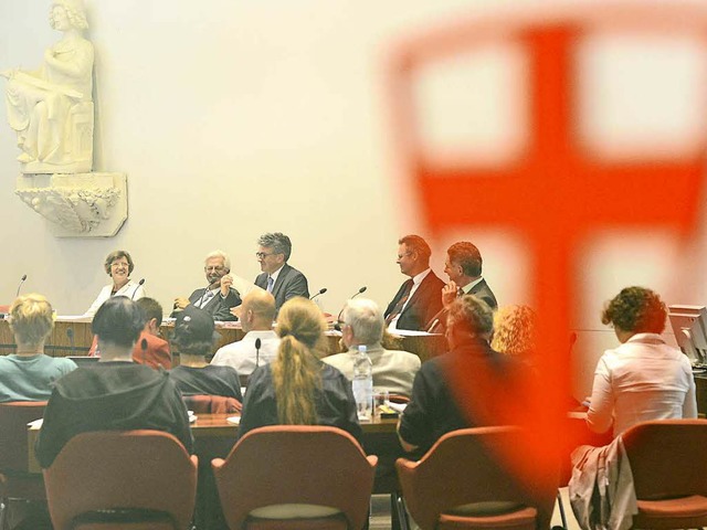 Der Gemeinderat diskutiert heute nichtffentlich ber das Stadtjubilum  | Foto: Ingo Schneider