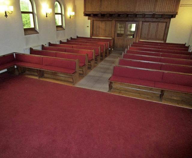 Neuer Teppich und neue Sitzkissen scha...n festliches und angenehmes Ambiente.   | Foto: Privat