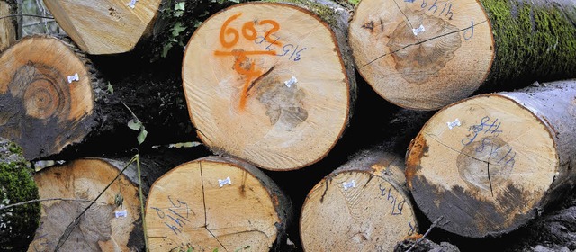 Die Nachfrage nach Holz ist nach wie vor hoch.  | Foto: Archivfoto: Siegfried Gollrad