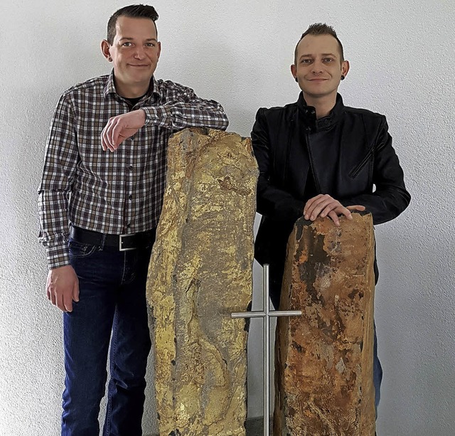 Zwei Unternehmer stehen fr eine wrde...s Peduzzi (links) und Thorsten Frtsch  | Foto: ZVG
