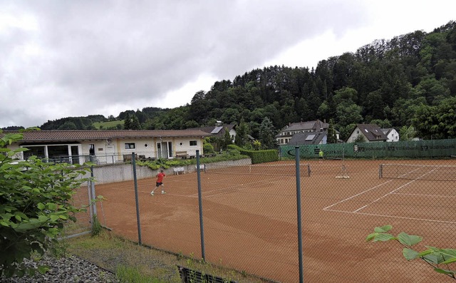 Noch bis zum Herbst kann die bisherige Tennisanlage am Ladhof genutzt werden.   | Foto: Kurt Meier