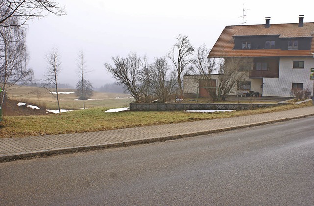 Im Sden von Grwihl, am Steimelbach, ...de Knze-Wohnhaus abgerissen werden.    | Foto: Werner Probst