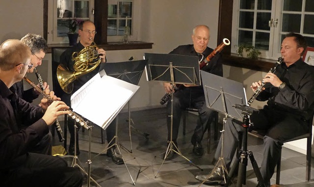 Joachim Fehse, Otto Hildebrand, Domini... Rabe und Stefan Gorenflo (von links)   | Foto: Roswitha Frey